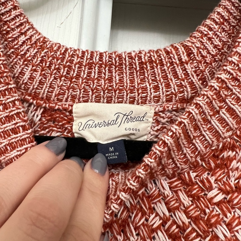 Marled rust sweater - Picture 3 of 3